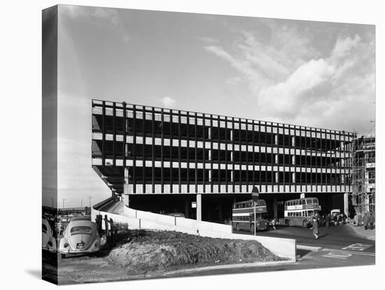 Recently Completed Doncaster North Bus Station, South Yorkshire, 1967-Michael Walters-Stretched Canvas