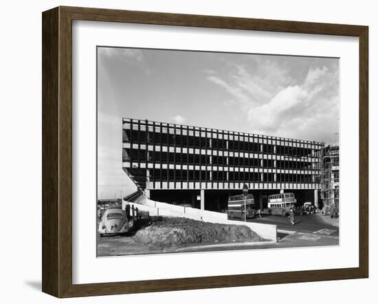 Recently Completed Doncaster North Bus Station, South Yorkshire, 1967-Michael Walters-Framed Photographic Print