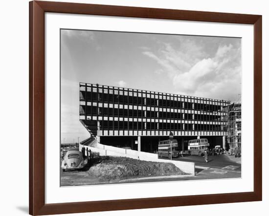 Recently Completed Doncaster North Bus Station, South Yorkshire, 1967-Michael Walters-Framed Photographic Print