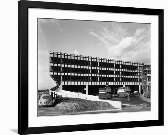 Recently Completed Doncaster North Bus Station, South Yorkshire, 1967-Michael Walters-Framed Photographic Print