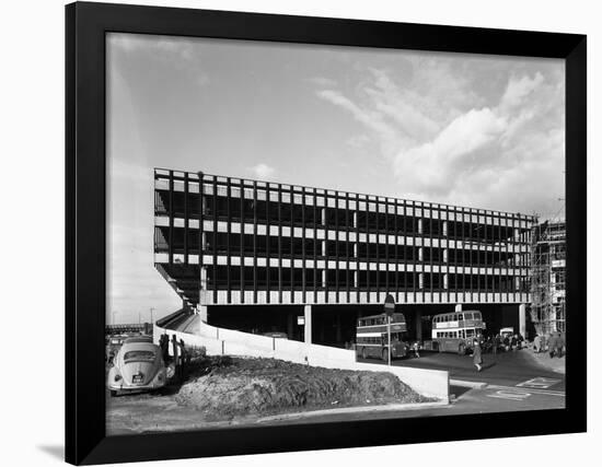 Recently Completed Doncaster North Bus Station, South Yorkshire, 1967-Michael Walters-Framed Photographic Print