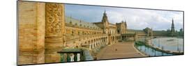 Recently Restored Palace, Plaza De Espana, Seville, Andalusia, Spain-null-Mounted Photographic Print