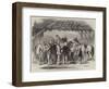 Reception at Hong-Kong of the News from Peiho-null-Framed Giclee Print