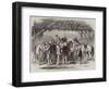 Reception at Hong-Kong of the News from Peiho-null-Framed Giclee Print