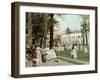 Reception at Malmaison, 1802-Francois Flameng-Framed Giclee Print