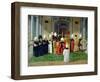 Reception at the Court of the Sultan Selim III (1761-1807)-null-Framed Giclee Print