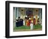 Reception at the Court of the Sultan Selim III (1761-1807)-null-Framed Giclee Print