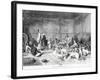 Reception by the Prince of Oubon, Laos, 1877-Louis Delaporte-Framed Giclee Print