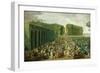 Reception for Ambassadors of Tiphoo-Sahib or Tipu Sultan in the Saint-Cloud Park, 18 August 1788-Charles-Eloi Asselin-Framed Giclee Print