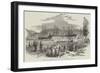 Reception of a Monster Railway Bar, at Port Talbot, Glamorganshire-null-Framed Giclee Print