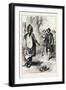 Reception of a Narragansett Warrior by John Winthrop (1587-1649)-null-Framed Giclee Print