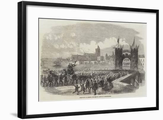 Reception of Admiral Sir Edmund Lyons at Christchurch-null-Framed Giclee Print