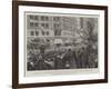 Reception of Californian Troops in San Francisco on their Arrival from Manila-null-Framed Giclee Print