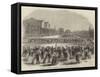 Reception of Canadian Volunteers on the Champ De Mars at Montreal-null-Framed Stretched Canvas