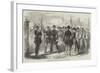 Reception of Captain Hall at Stockholm-null-Framed Giclee Print