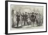 Reception of Captain Hall at Stockholm-null-Framed Giclee Print