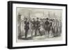 Reception of Captain Hall at Stockholm-null-Framed Giclee Print