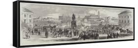 Reception of General Canrobert at Stockholm-null-Framed Stretched Canvas