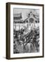 Reception of General Roberts in Mandalay at the East Gate of the Palace, Burma, 1887-A Forestier-Framed Giclee Print