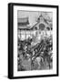 Reception of General Roberts in Mandalay at the East Gate of the Palace, Burma, 1887-A Forestier-Framed Giclee Print