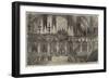 Reception of Her Majesty at the Strasbourg Railway Station, at Paris-null-Framed Giclee Print