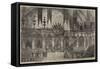 Reception of Her Majesty at the Strasbourg Railway Station, at Paris-null-Framed Stretched Canvas