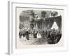 Reception of Hm the King of Sardinia on the Railway Station in Lyon, November 23, 1855. France.-null-Framed Giclee Print