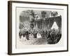 Reception of Hm the King of Sardinia on the Railway Station in Lyon, November 23, 1855. France.-null-Framed Giclee Print