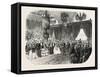 Reception of Hm the King of Sardinia on the Railway Station in Lyon, November 23, 1855. France.-null-Framed Stretched Canvas