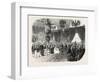 Reception of Hm the King of Sardinia on the Railway Station in Lyon, November 23, 1855. France.-null-Framed Giclee Print