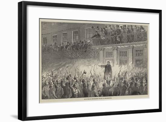 Reception of Hungarian Exiles in Philadelphia-null-Framed Giclee Print