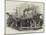 Reception of Kossuth, on Board the Madrid Steamer, at Southampton-null-Mounted Giclee Print