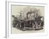 Reception of Kossuth, on Board the Madrid Steamer, at Southampton-null-Framed Giclee Print