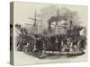 Reception of Kossuth, on Board the Madrid Steamer, at Southampton-null-Stretched Canvas