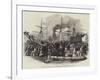 Reception of Kossuth, on Board the Madrid Steamer, at Southampton-null-Framed Giclee Print