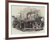 Reception of Kossuth, on Board the Madrid Steamer, at Southampton-null-Framed Giclee Print