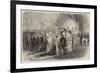 Reception of Ladies at the Tuileries on New-Year's Day-null-Framed Giclee Print