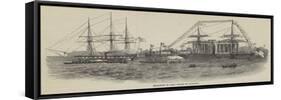 Reception of Lord Gough at Calcutta-null-Framed Stretched Canvas