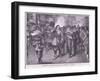 Reception of Monk in the City of London Ad 1659-Walter Stanley Paget-Framed Giclee Print