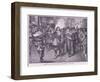 Reception of Monk in the City of London Ad 1659-Walter Stanley Paget-Framed Giclee Print