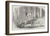 Reception of Nineveh Sculptures at the British Museum-null-Framed Giclee Print