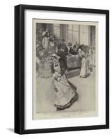 Reception of Nurses at Marlborough House-null-Framed Giclee Print