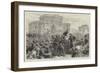 Reception of Osman Pasha at the Seraskierate, Constantinople-null-Framed Giclee Print