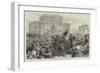 Reception of Osman Pasha at the Seraskierate, Constantinople-null-Framed Giclee Print