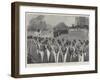 Reception of Queen's Nurses of the Jubilee Institute by Her Majesty the Queen at Windsor-Amedee Forestier-Framed Giclee Print