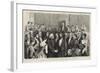 Reception of the Abbe Liszt at the Grosvenor Gallery-null-Framed Giclee Print