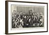 Reception of the Abbe Liszt at the Grosvenor Gallery-null-Framed Giclee Print