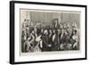 Reception of the Abbe Liszt at the Grosvenor Gallery-null-Framed Giclee Print