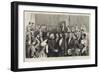 Reception of the Abbe Liszt at the Grosvenor Gallery-null-Framed Giclee Print