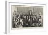 Reception of the Abbe Liszt at the Grosvenor Gallery-null-Framed Giclee Print